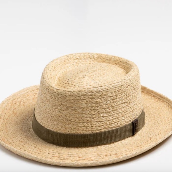 Scala-Driver Raffia Straw Golf Gambler Hat-L/Xl